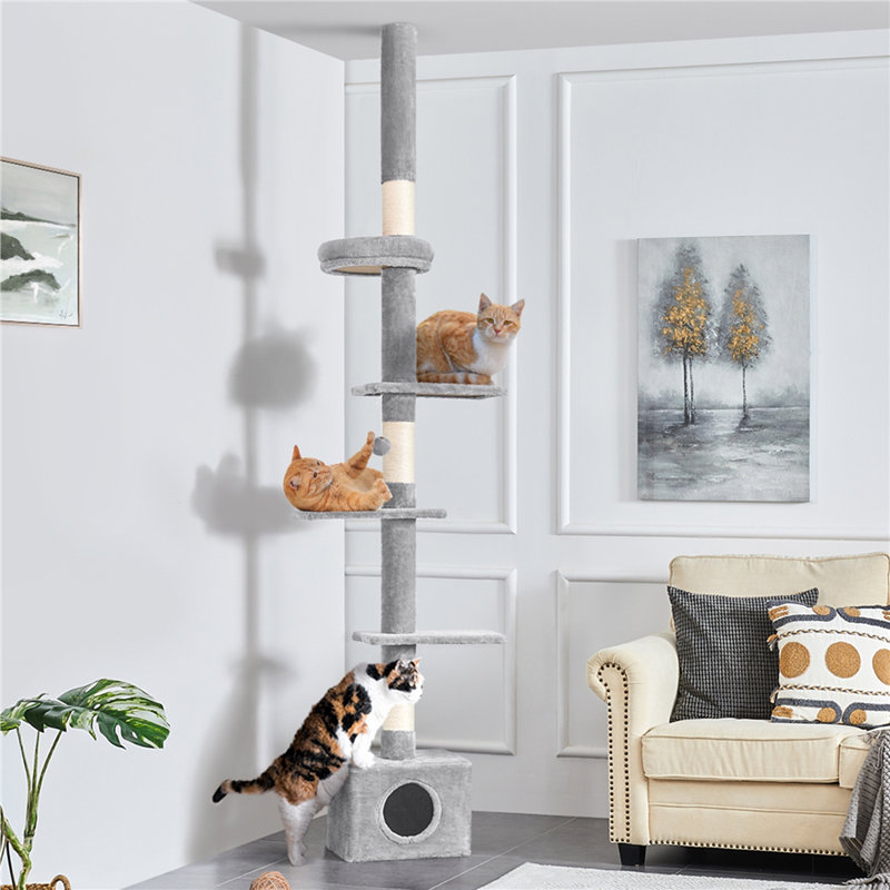 7 ft cat tree best sale